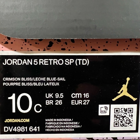 Jordan x DJ Khaled, Toddler Jordan 5, DV4981 641, Keep Going - Picture 3 of 16